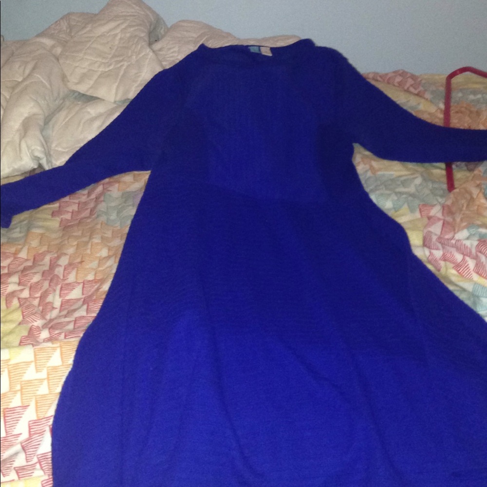 Royal blue Francesca's dress